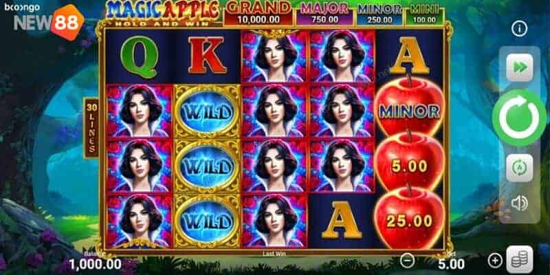Nổ Hũ Magic Apple Slot Game Quay Đổi Thưởng NEW88 2 nổ hũ Magic Apple Slot