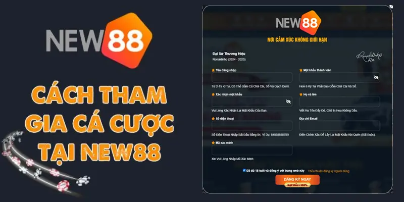 NEW88 31 Cách tham gia cá cược tại New88